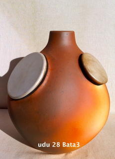 udu drum clay